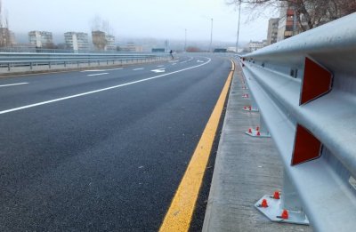 Пускат за движение възлов надлез в Перник
