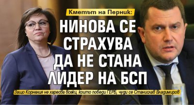 Кметът на Перник: Нинова се страхува да не стана лидер на БСП
