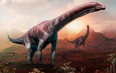 Откриха останки на динозавър, който може да е бил най-голямото животно на Земята
