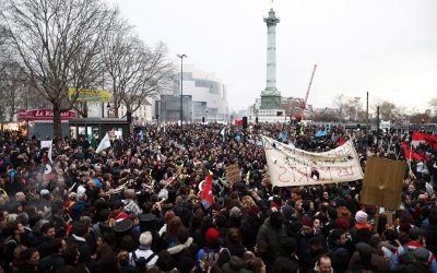 Протест във Франция