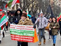 снимка 1 Фоторепортаж в Lupa.bg: Дионисий и Йоло Денев поведоха шествието срещу маските и мерките