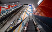 снимка 9 Третият лъч на метрото - цветен и почти готов (СНИМКИ)