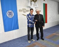 Почетен медал за Тервел Замфиров