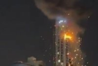 Ирански дрон камикадзе се взриви в небостъргач в Бахрейн (ВИДЕО)