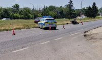 Две мелета с мотоциклети в Русе, има загинал (ВИДЕО)