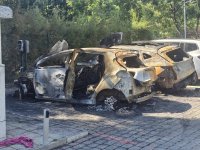 Електрически автомобил се запали в бургаския квартал "Сарафово"
