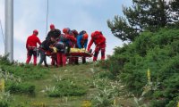 Спасители се опитват няколко часа да спасят пострадал турист в Рила