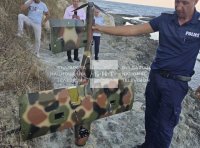 МО: Разузнавателният дрон в морето край Царево е електрически