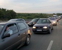 снимка 5 Първо в Lupa.bg: Чутовно задръстване затапи "Струма" към Гърция (СНИМКИ)